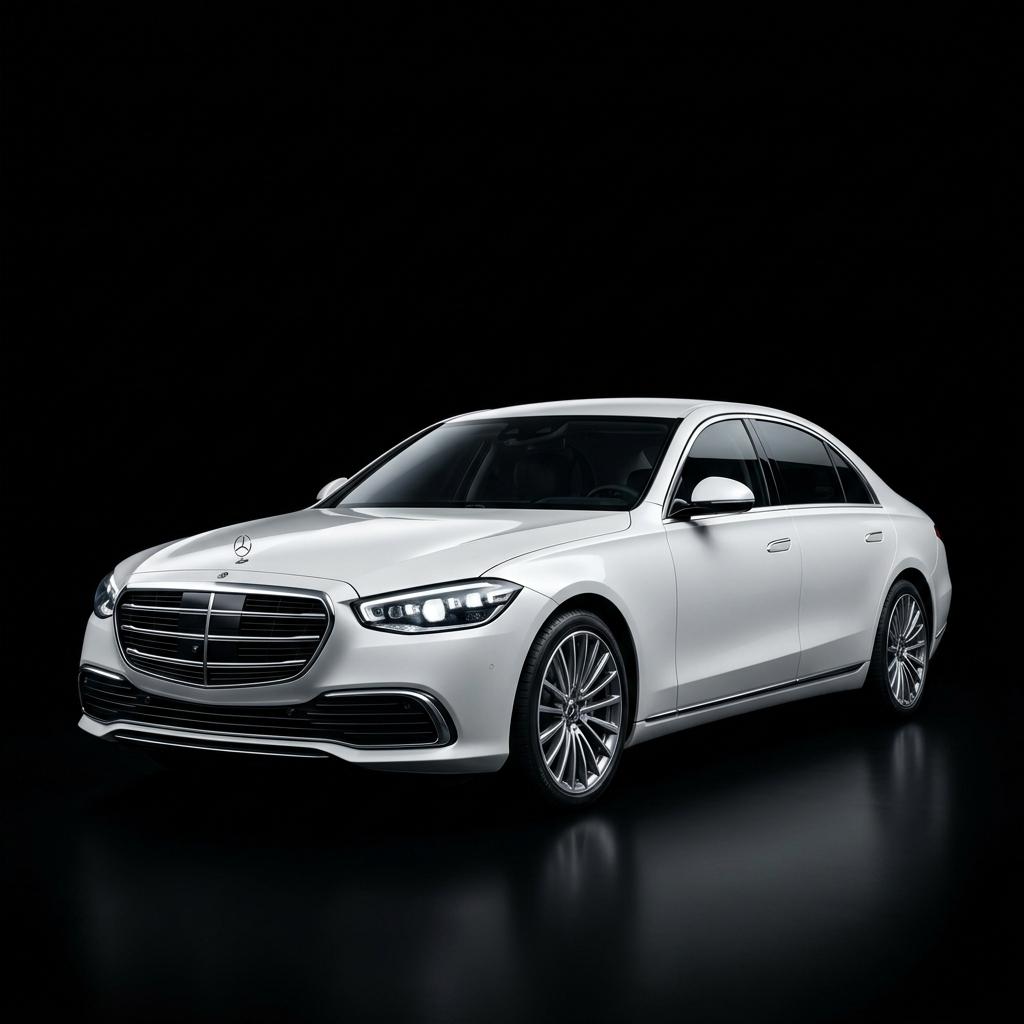 Luxury Mercedes Transfer Santorini vehicle